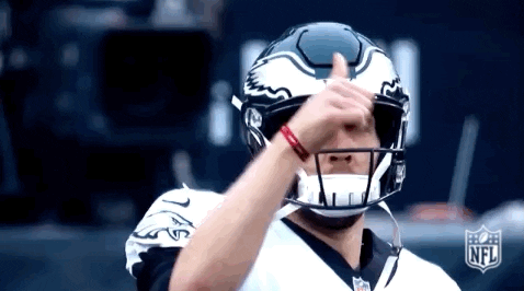 Philadelphia Eagles Nick Foles Giving Thumbs Up GIF
