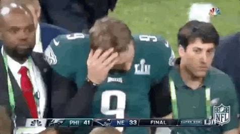 Philadelphia Eagles Nick Foles Hugging Brent Celek GIF