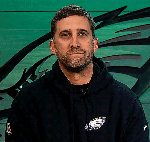 Philadelphia Eagles Nick Sirianni Smiling GIF