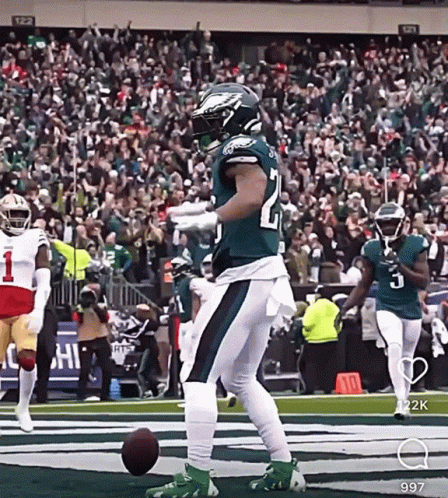 Philadelphia Eagles Player Dancing GIF