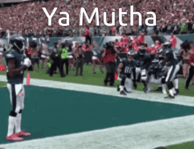 Philadelphia Eagles Players Ya Mutha GIF