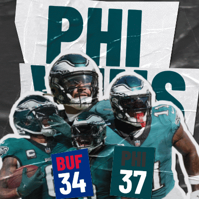 Philadelphia Eagles Score Vs Buffalo Bills GIF
