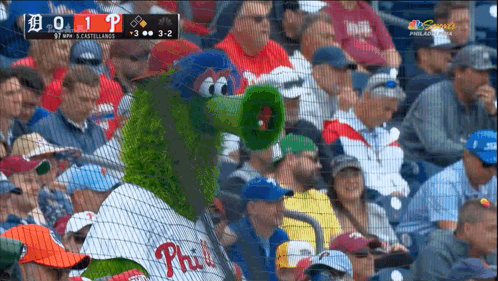Philadelphia Phillies Mascot GIF