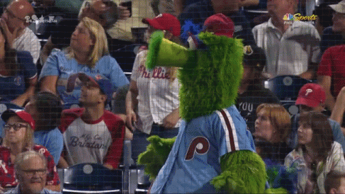 Philadelphia Phillies Mascot GIF