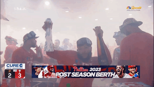 Philadelphia Phillies Post Season Berth Banner GIF