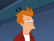 Philip J Fry Futurama Not Sure GIF