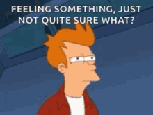 Philip J. Fry Not Sure GIF