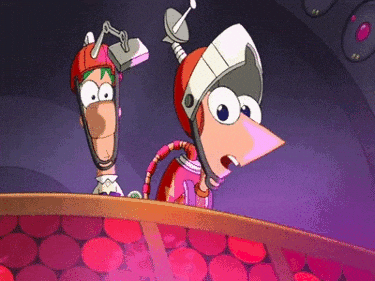 Phineas And Ferb Searching GIF