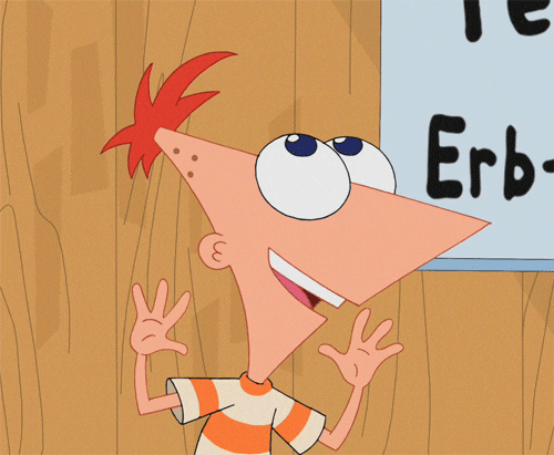 Phineas And Ferb Waving Hands GIF