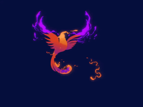 Phoenix Digital Graphic Artwork GIF