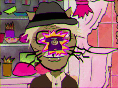 Phone Ringing Cartoon Granpa GIF