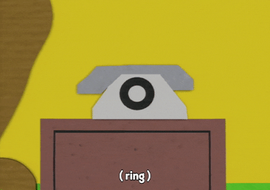 Phone Ringing Telephone Desk GIF