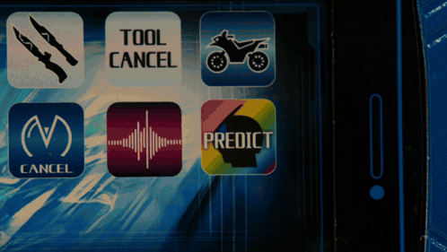 Phone Screen Showing Predict App