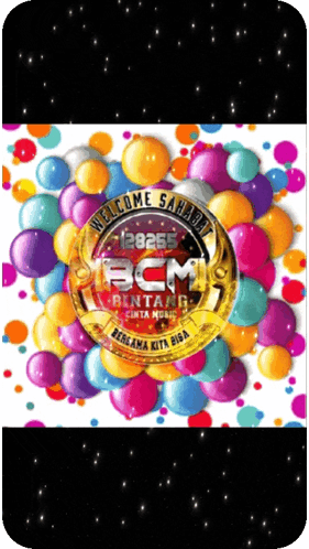 Phone Screen Welcome Greeting From RCM Bintang GIF