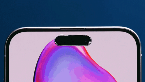 Phone Screen With Purple Balloon GIF
