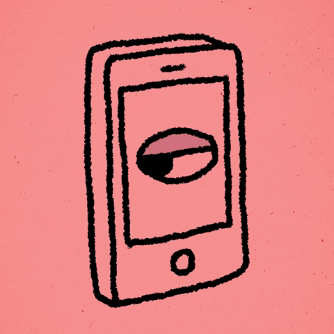Phone With Eye Spy GIF