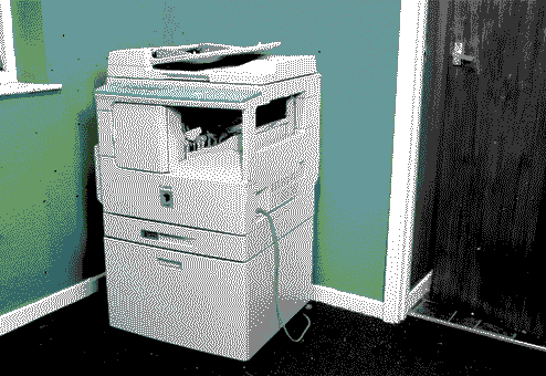 Photo Copy Machine Art GIF