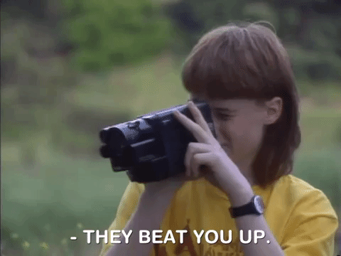 Photographer Says They Beat You Up GIF