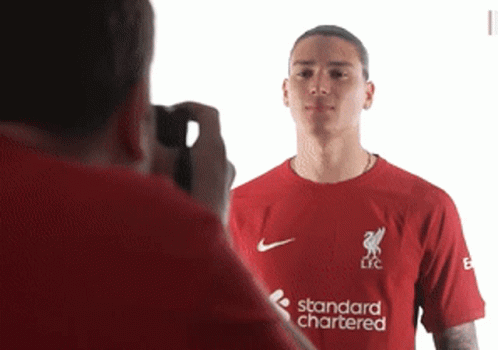 Photoshoot Of Darwin Núñez GIF