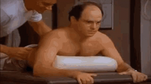 Physical Therapist Giving A Back Massage GIF