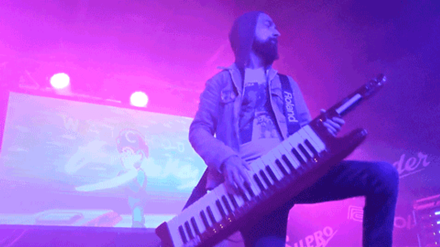 Piano Guitar Hip Thrust GIF