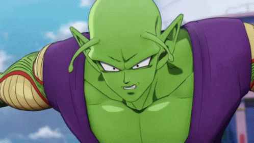 Piccolo Charging Power GIF