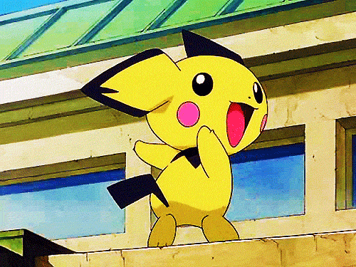 Pichu Slapping Its Bottom GIF