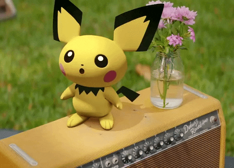 Pichu With Sad Eyes GIF