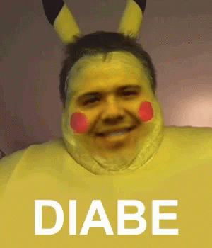 Pickachu With Diabeetus GIF