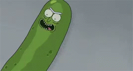 Pickle Rick Talking GIF