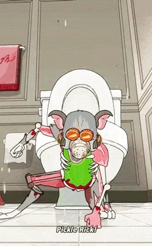 Pickle Rick GIF