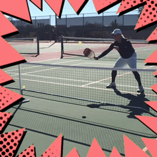 Pickleball Ready To Return Stance GIF