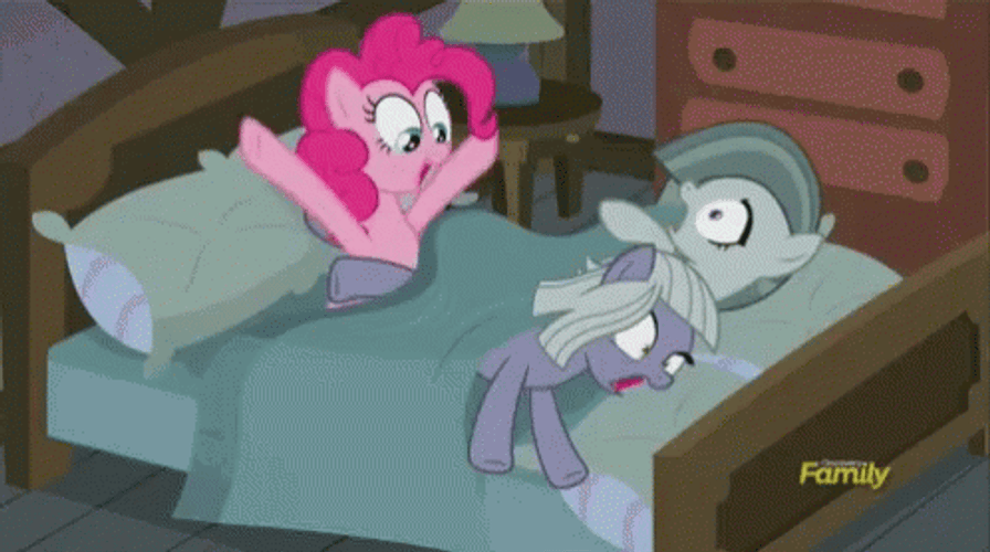 Pie Family Shocked Mlp GIF