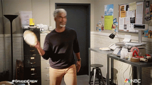 Pie In The Face Grand Crew GIF