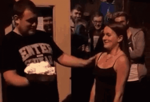 Pie In The Face Public Challenge GIF