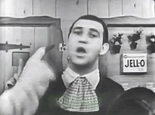Pie In The Face Soupy Sales GIF