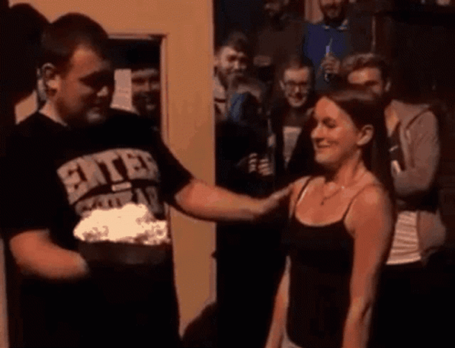 Pie In The Face GIF