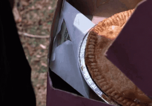 Pie in Tin Foil Pan in Kirkland Box