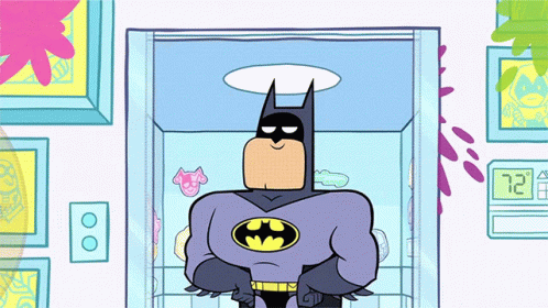 Pie On Batman's Face Bad Aim GIF