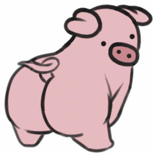 Pig Twerk Dance GIF