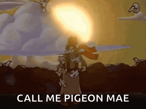 Pigeon Man Pigeonman Gif GIF