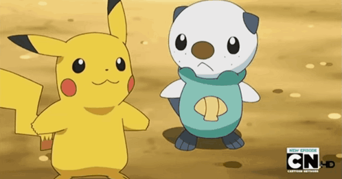 Pikachu and Otter from CNN