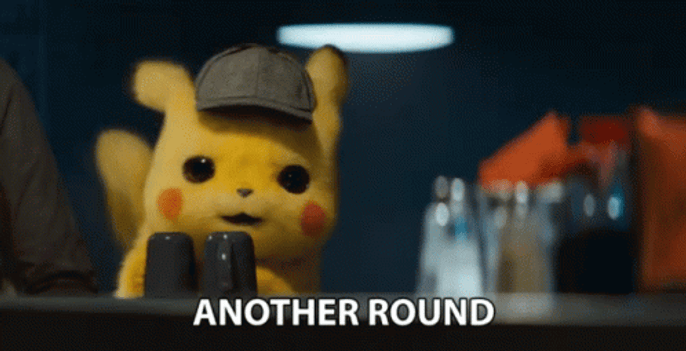 Pikachu Another Round Extra Shot GIF