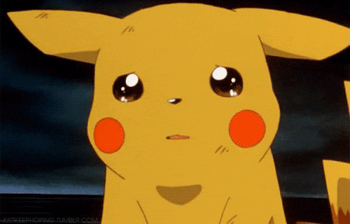 Pikachu Cry Baby Lightning GIF