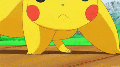 Pikachu Cute Close Up Face GIF