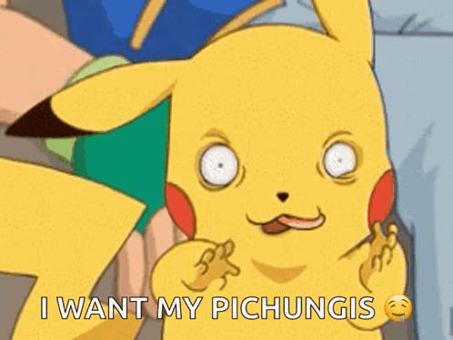 Pikachu Cute I Want My Pichungis GIF