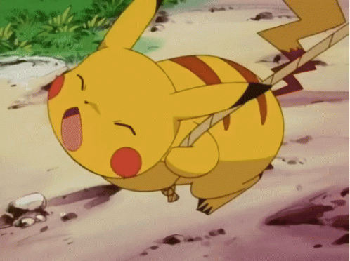 Pikachu Cute Shaking Head GIF