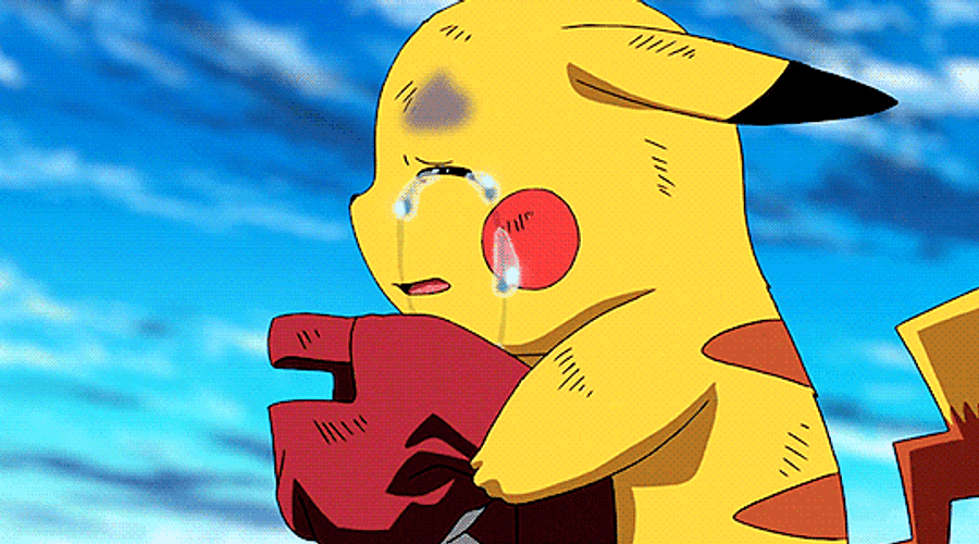 Pikachu Heartbreaking Cry GIF