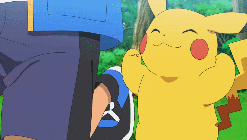 Pikachu Mighty Flex Moment GIF