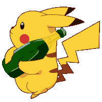 Pikachu Pokemon Sticker GIF